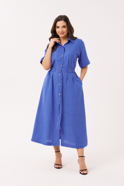 Платье Панда 17280 васильковый - фото 1