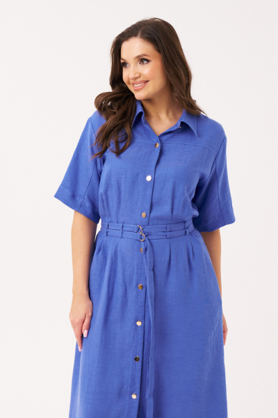 Платье Панда 17280 васильковый - фото 2