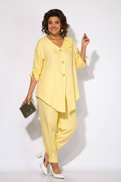 Блуза, брюки Liliana 1450 желтый - фото 7