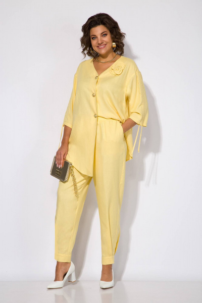 Блуза, брюки Liliana 1450 желтый - фото 6