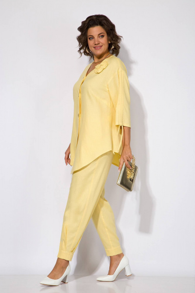 Блуза, брюки Liliana 1450 желтый - фото 3