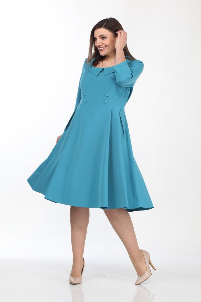 Платье Lady Style Classic 2248 бирюза - фото 1