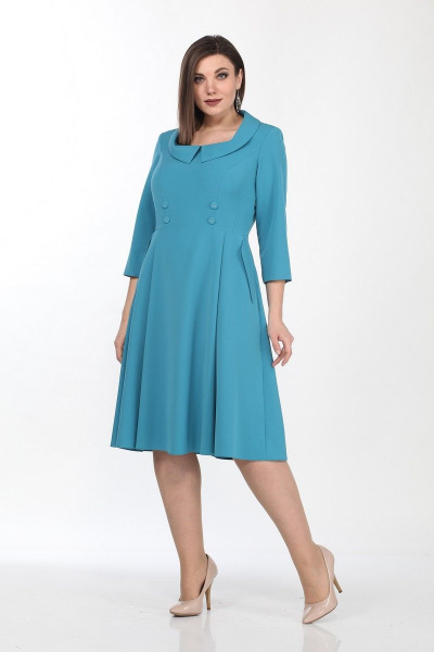 Платье Lady Style Classic 2248 бирюза - фото 2