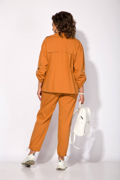 Блуза, брюки Liliana 1445 карамель - фото 8