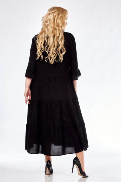 Платье СиБон 0328 черный - фото 3