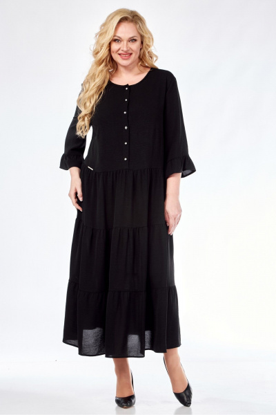 Платье СиБон 0328 черный - фото 1