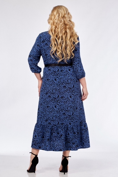 Платье СиБон 0299 синий - фото 3