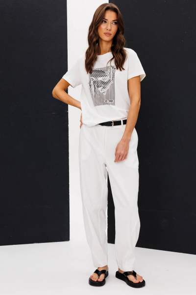 Майка Fantazia Mod 5189 молочный - фото 6