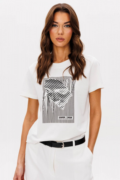 Майка Fantazia Mod 5189 молочный - фото 4