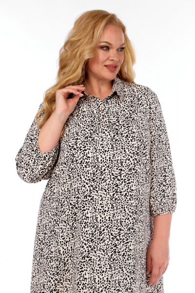 Платье СиБон 0350 песок - фото 4