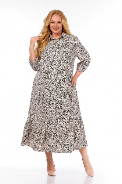 Платье СиБон 0350 песок - фото 1