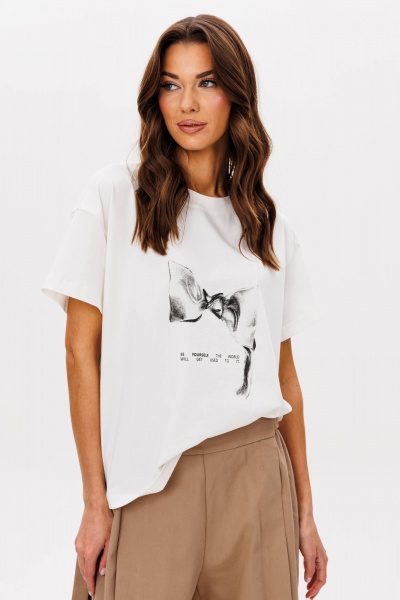 Майка Fantazia Mod 5146 молочный - фото 2