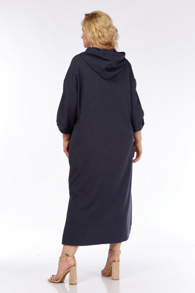 Платье СиБон 0332 мокрый_асфальт - фото 3