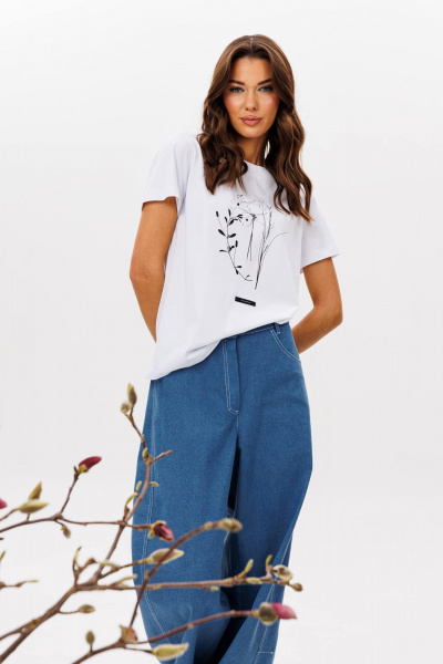 Майка Fantazia Mod 5185 молочный - фото 2