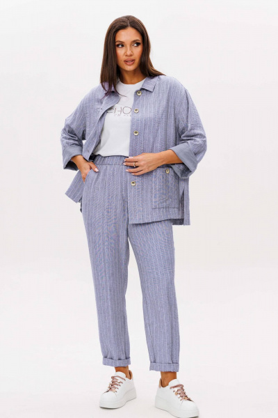 Брюки, рубашка Fantazia Mod 5132 голубой - фото 1