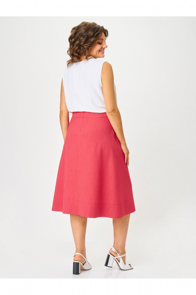 Юбка Zlata 4452 малиновый - фото 4