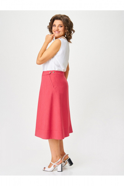 Юбка Zlata 4452 малиновый - фото 3