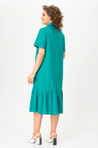 Платье Slaviaelit 537 бирюза - фото 4