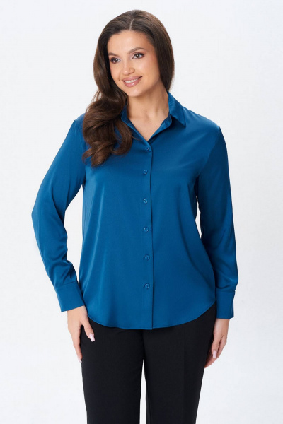 Блуза IVARI 416 синий - фото 1