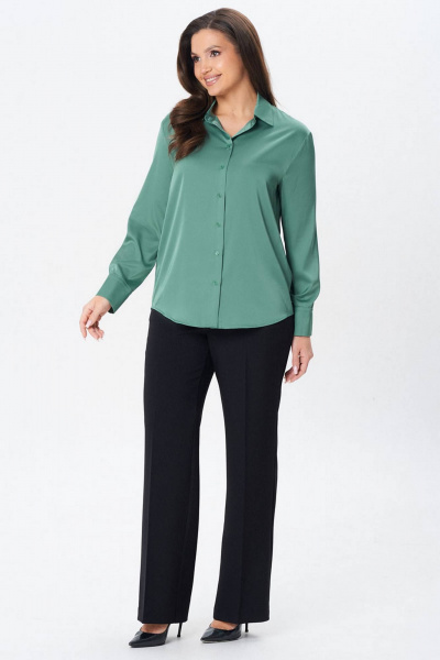 Блуза IVARI 416 зеленый - фото 4