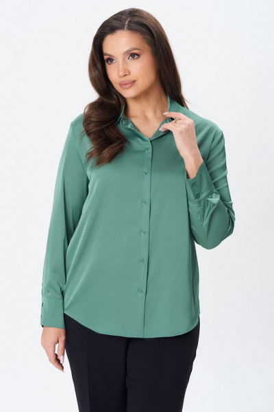 Блуза IVARI 416 зеленый - фото 1