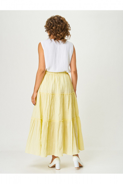 Юбка Zlata 4451 лимонный - фото 3