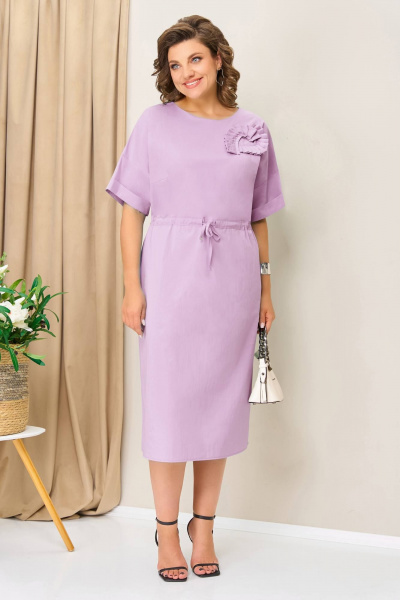 Платье VOLNA 1418 лаванда - фото 1