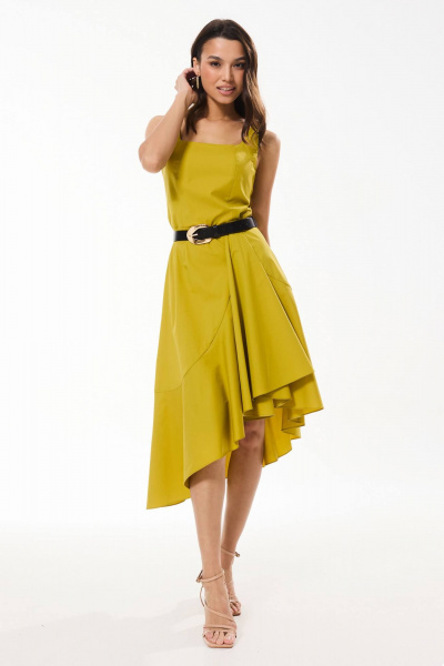 Платье Golden Valley 44148 темно-желтый - фото 3