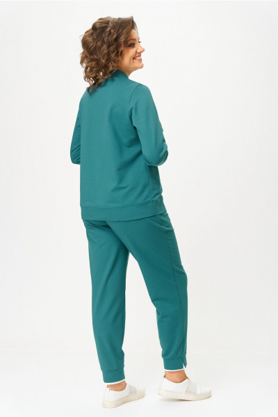 Брюки, бомбер Bonna Image 889-1/6 бирюзовый - фото 14