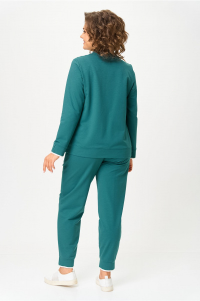 Брюки, бомбер Bonna Image 889-1/6 бирюзовый - фото 2