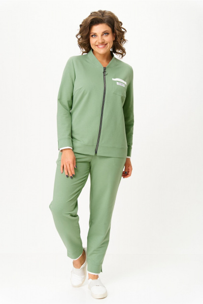 Брюки, бомбер Bonna Image 889-1/9 светло-зеленый - фото 15