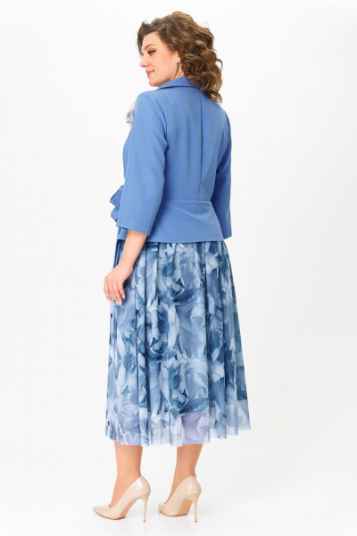 Платье Bonna Image 922/8 голубой - фото 8