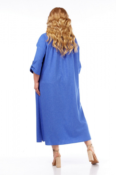 Платье СиБон 0360 василек - фото 2
