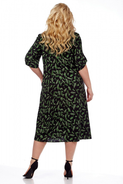 Платье СиБон 0305 перья - фото 3