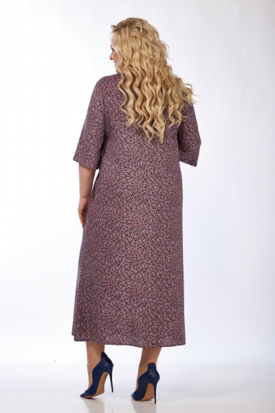 Платье СиБон 0305 серый - фото 3