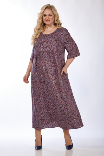 Платье СиБон 0305 серый - фото 2