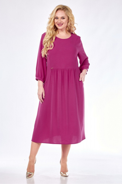 Платье СиБон 0301 малина - фото 1