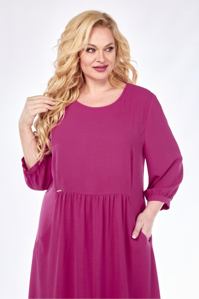 Платье СиБон 0301 малина - фото 2