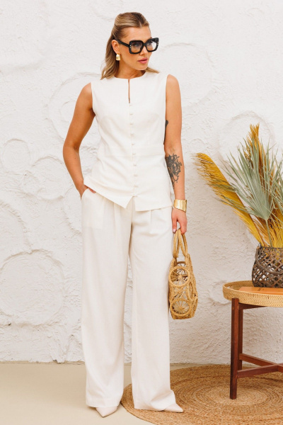 Брюки, жилет LadisLine 1571 - фото 5