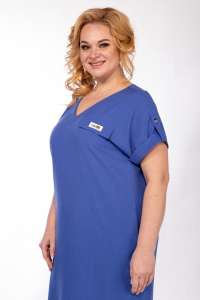 Платье СиБон 0278 василек - фото 2