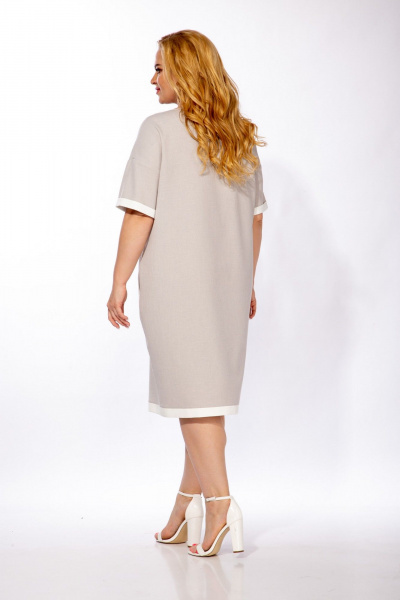 Платье СиБон 0280 светлый - фото 4