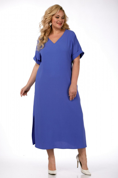 Платье СиБон 0308 василек - фото 2