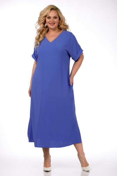 Платье СиБон 0308 василек - фото 1