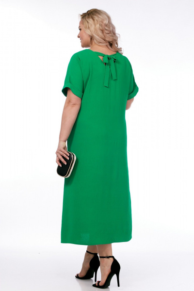Платье СиБон 0308 зеленый - фото 3