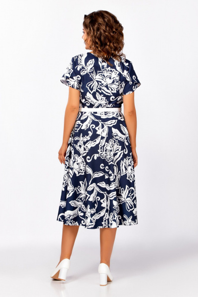 Платье Swallow 858 глубинный_синий - фото 8