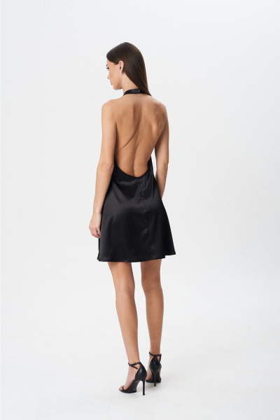 Платье Lady Line 1583-1 черный - фото 2