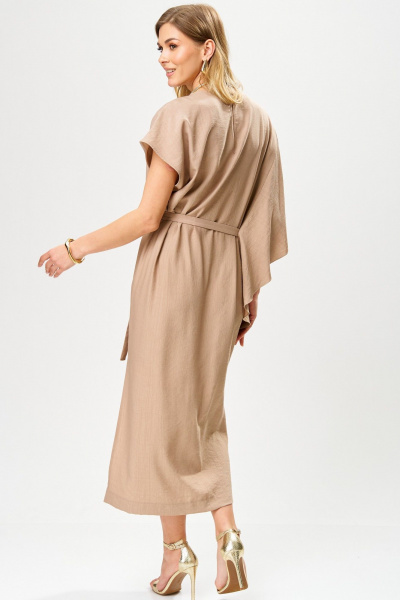 Платье Laikony L-523 беж - фото 6