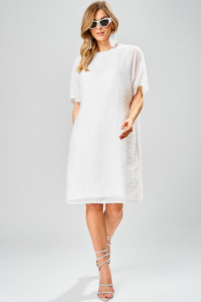 Платье Laikony L-592 белый - фото 1