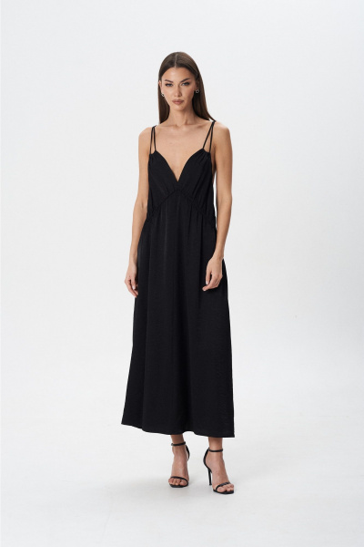 Платье Lady Line 1586 черный - фото 6