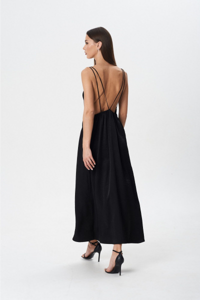 Платье Lady Line 1586 черный - фото 2